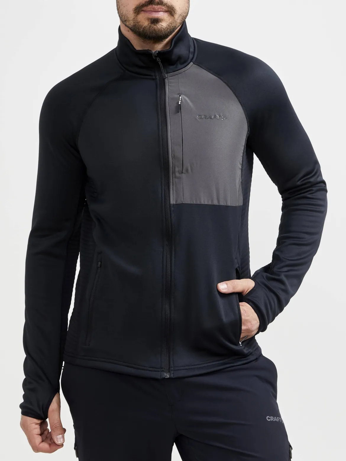 Men's ADV Tech Fleece Thermal Midlayer - Black