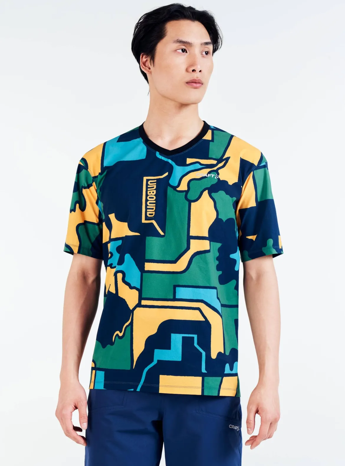 Men's ADV Unbound XT Cycling Jersey - Multi Swale