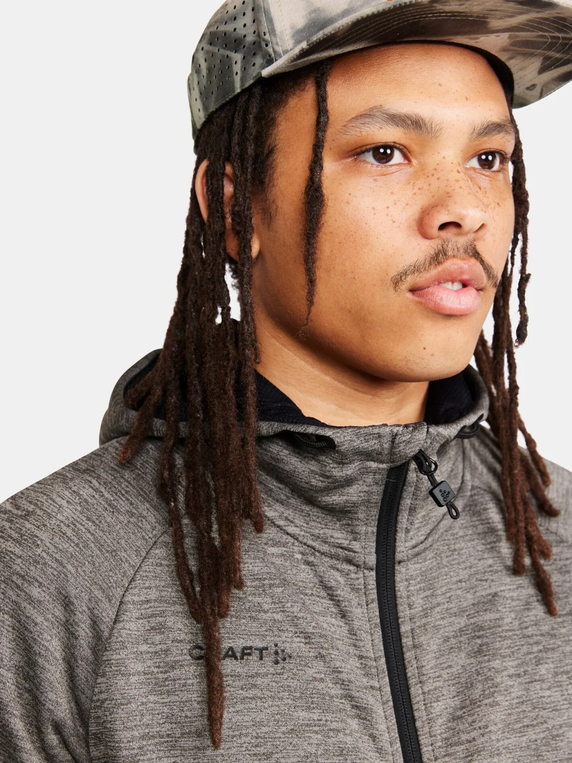 Men's ADV Unify Full-Zip Hood - Dk Grey Melange