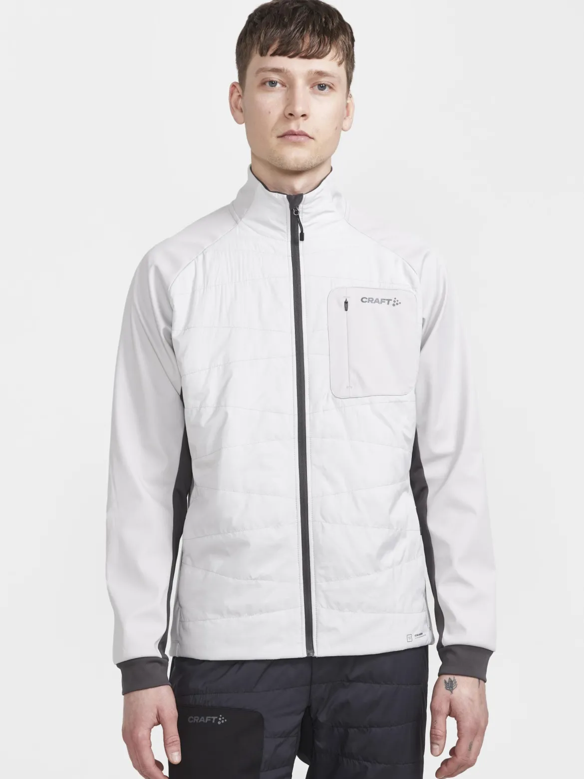 Men's ADV XC Training Insulate Jacket - ASH-GRANITE