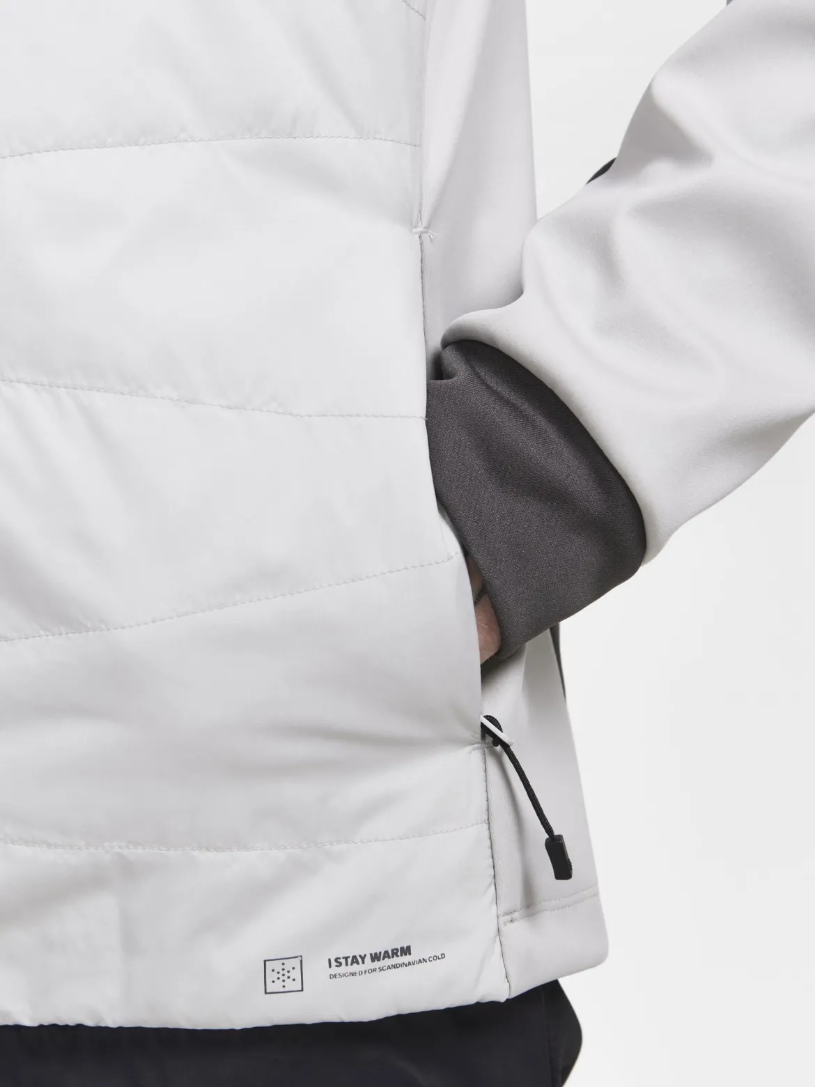 Men's ADV XC Training Insulate Jacket - ASH-GRANITE