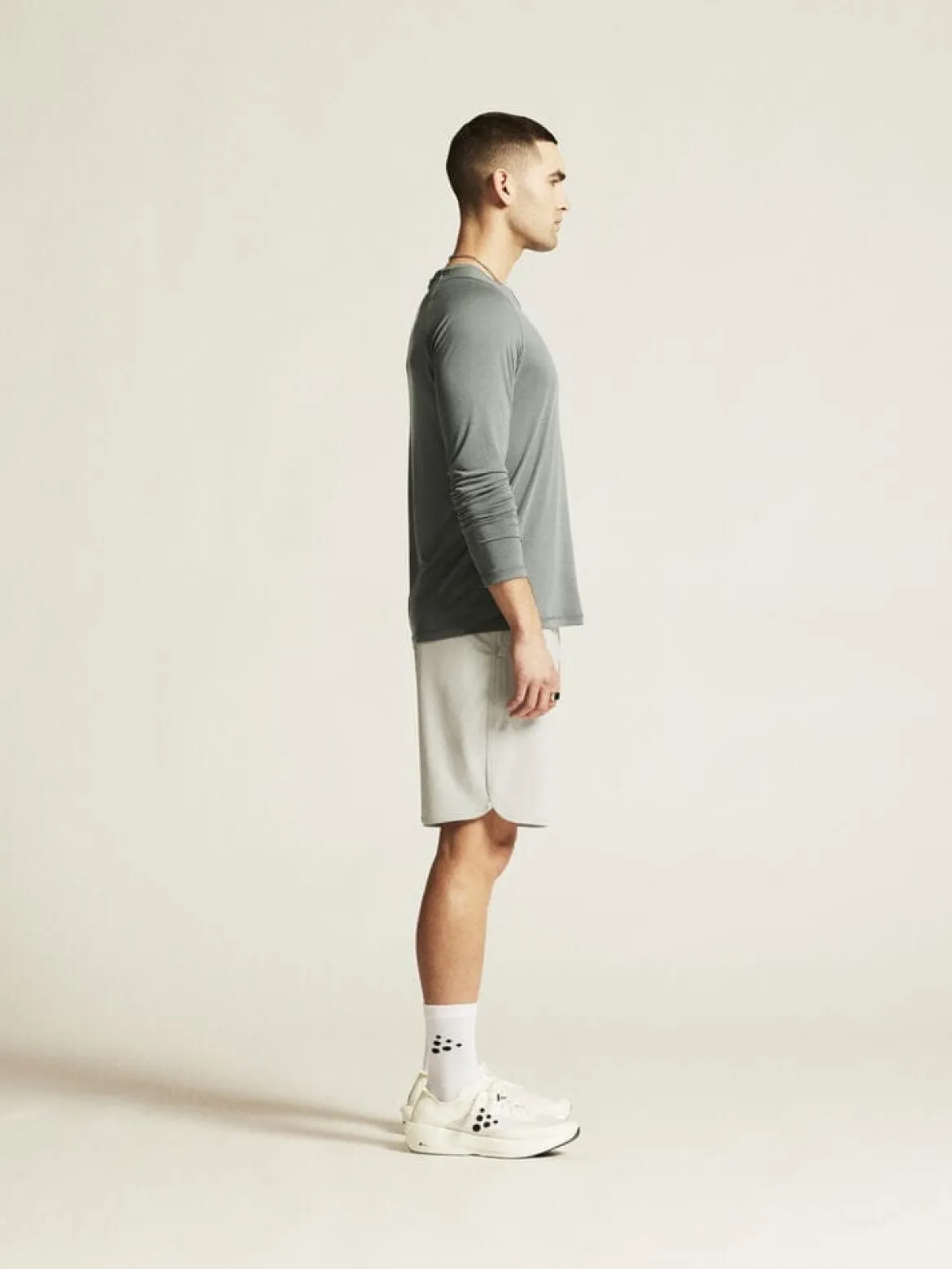 Men's Collective Bi-Blend Longsleeve Tee - Leaf