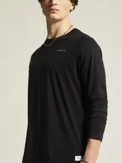Men's Collective Bi-Blend Longsleeve Tee - Black