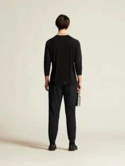 Men's Collective Bi-Blend Longsleeve Tee - Black