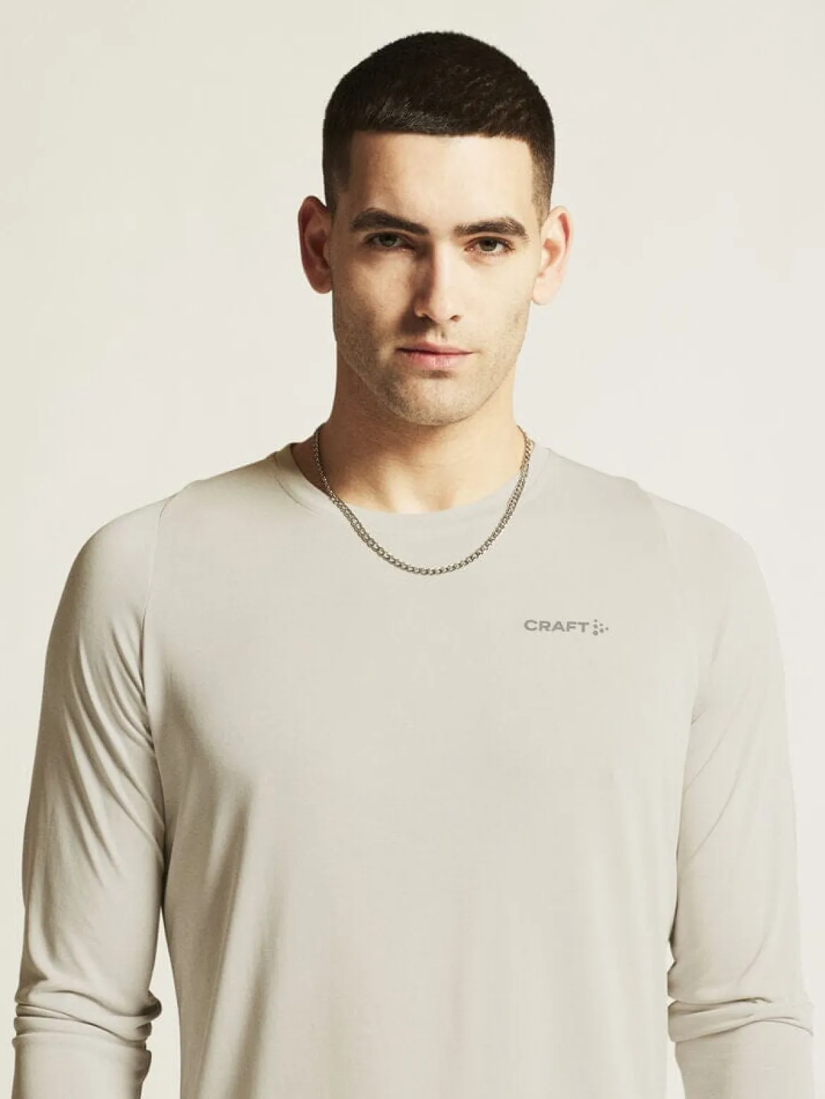 Men's Collective Bi-Blend Longsleeve Tee - Cloud