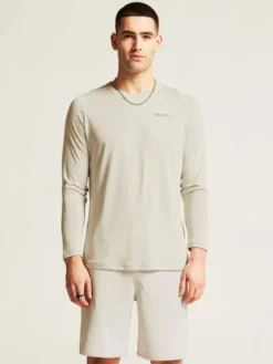 Men's Collective Bi-Blend Longsleeve Tee - Cloud