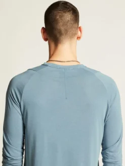 Men's Collective Bi-Blend Longsleeve Tee - RIVER