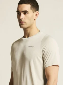 Men's Collective Bi-Blend SS Tee - Plaster