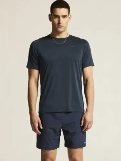 Men's Collective Bi-Blend SS Tee - BLAZE-BLAZE