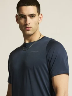 Men's Collective Bi-Blend SS Tee - BLAZE-BLAZE