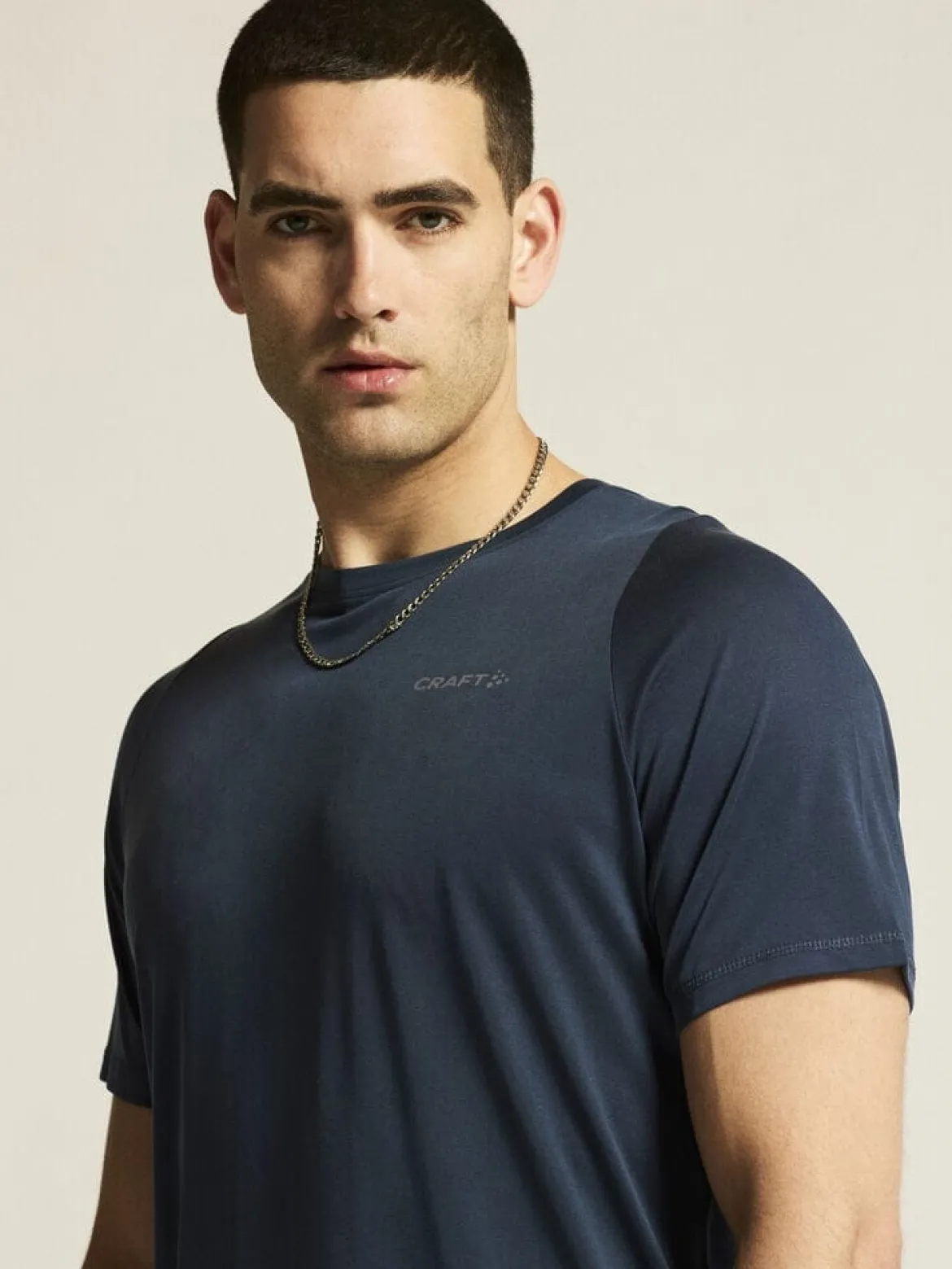 Men's Collective Bi-Blend SS Tee - BLAZE-BLAZE