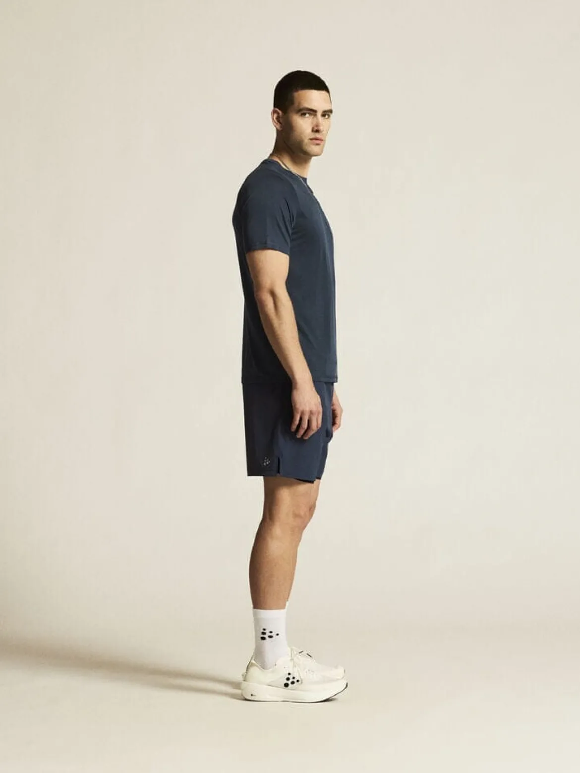 Men's Collective Bi-Blend SS Tee - BLAZE-BLAZE