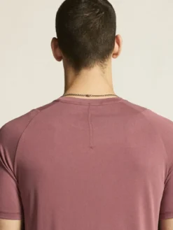 Men's Collective Bi-Blend SS Tee - ROSE BROWN