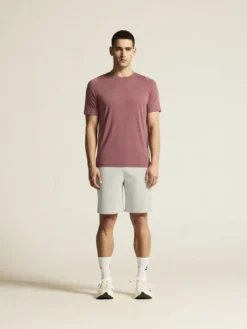 Men's Collective Bi-Blend SS Tee - ROSE BROWN