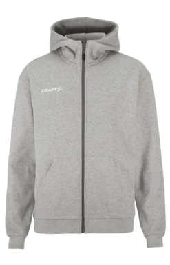 Men's Community 2.0 Logo Full-Zip Hoodie - Grey Melange