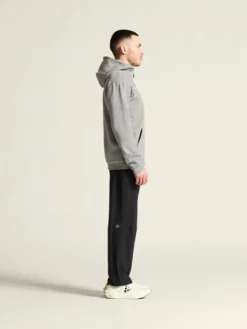 Men's Community 2.0 Logo Full-Zip Hoodie - Grey Melange