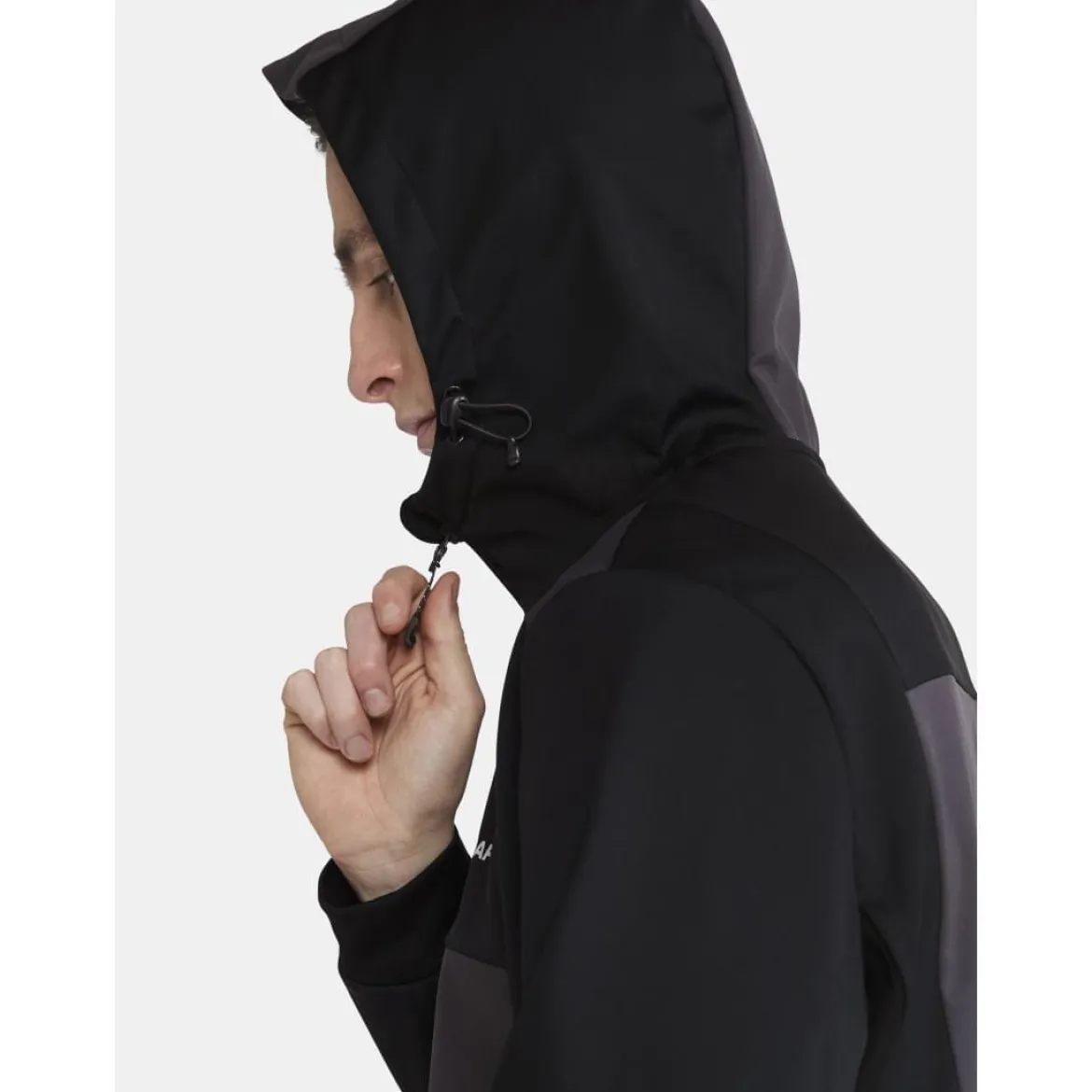 Men's Core Backcountry Hood Jacket - BLACK-SLATE