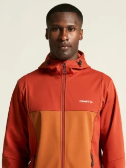 Men's Core Backcountry Hood Jacket - Ochre/Buff