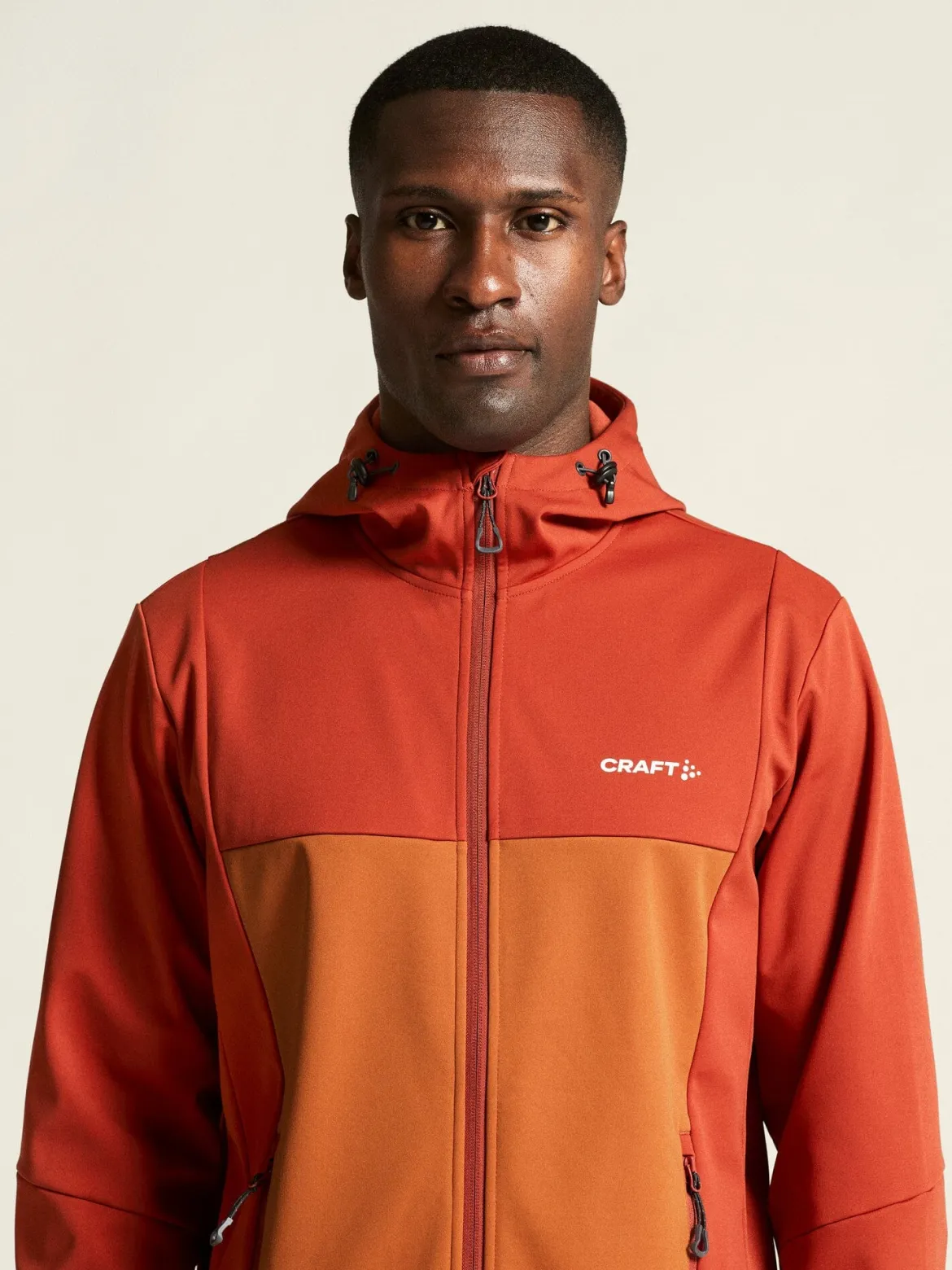 Men's Core Backcountry Hood Jacket - Ochre/Buff