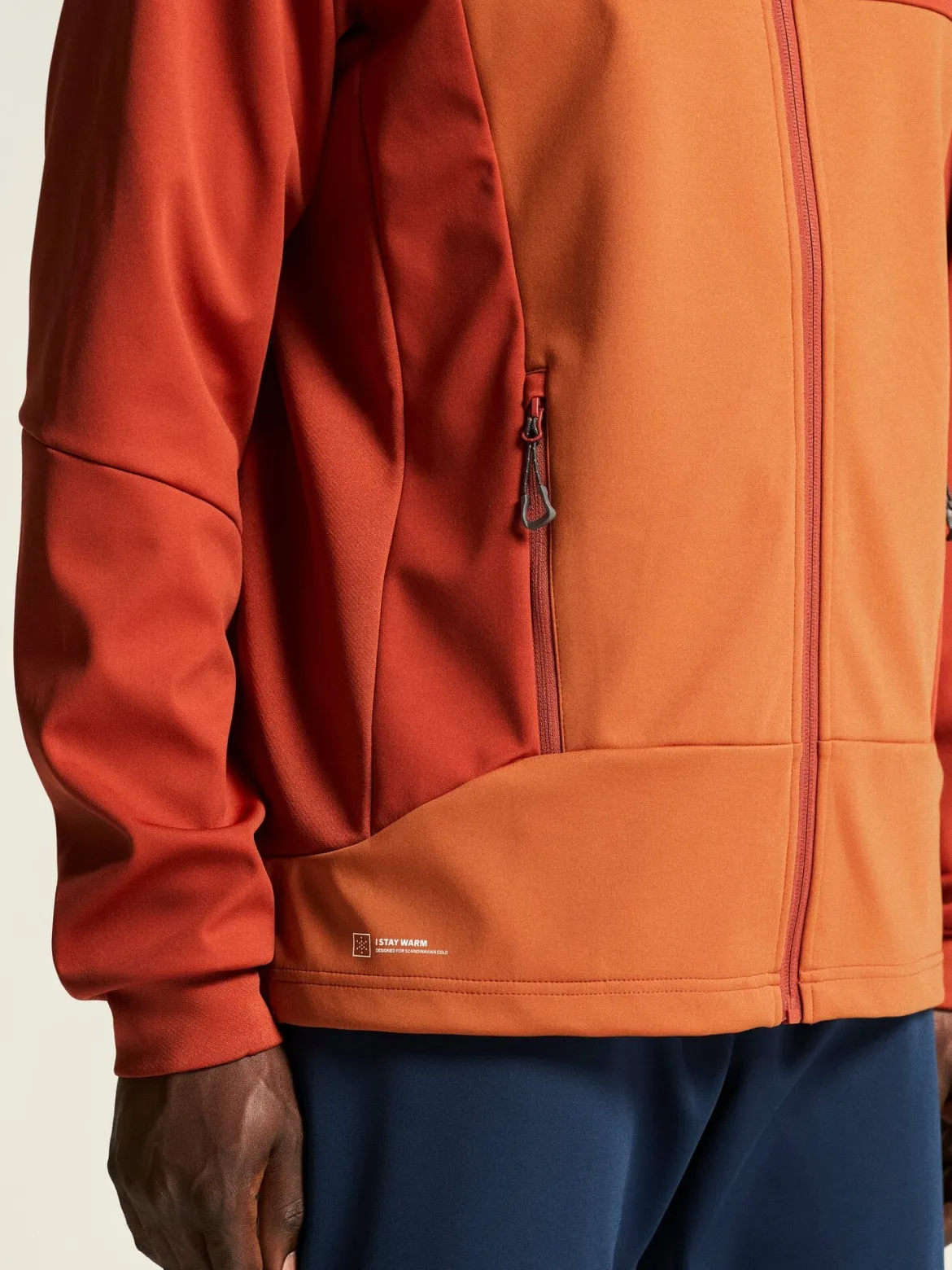 Men's Core Backcountry Hood Jacket - Ochre/Buff