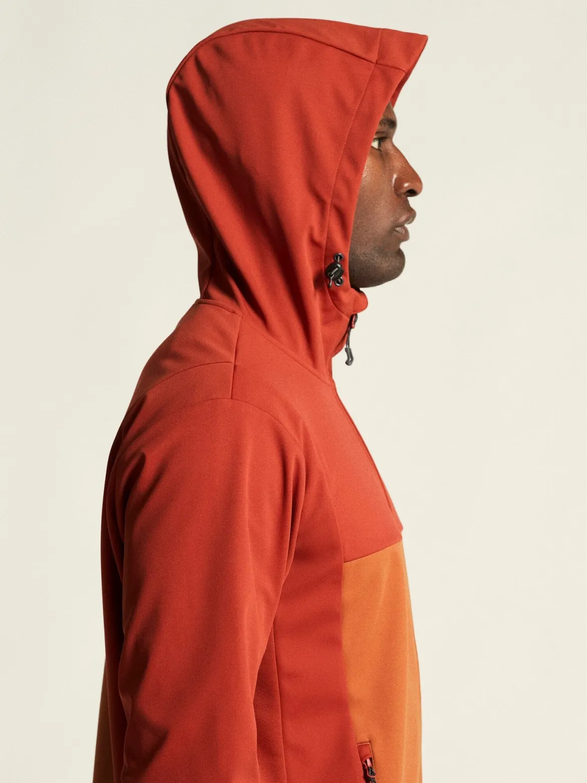 Men's Core Backcountry Hood Jacket - Ochre/Buff