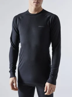 Men's Core Dry Baselayer Set - Black