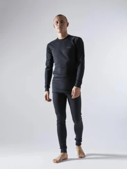 Men's Core Dry Baselayer Set - Black