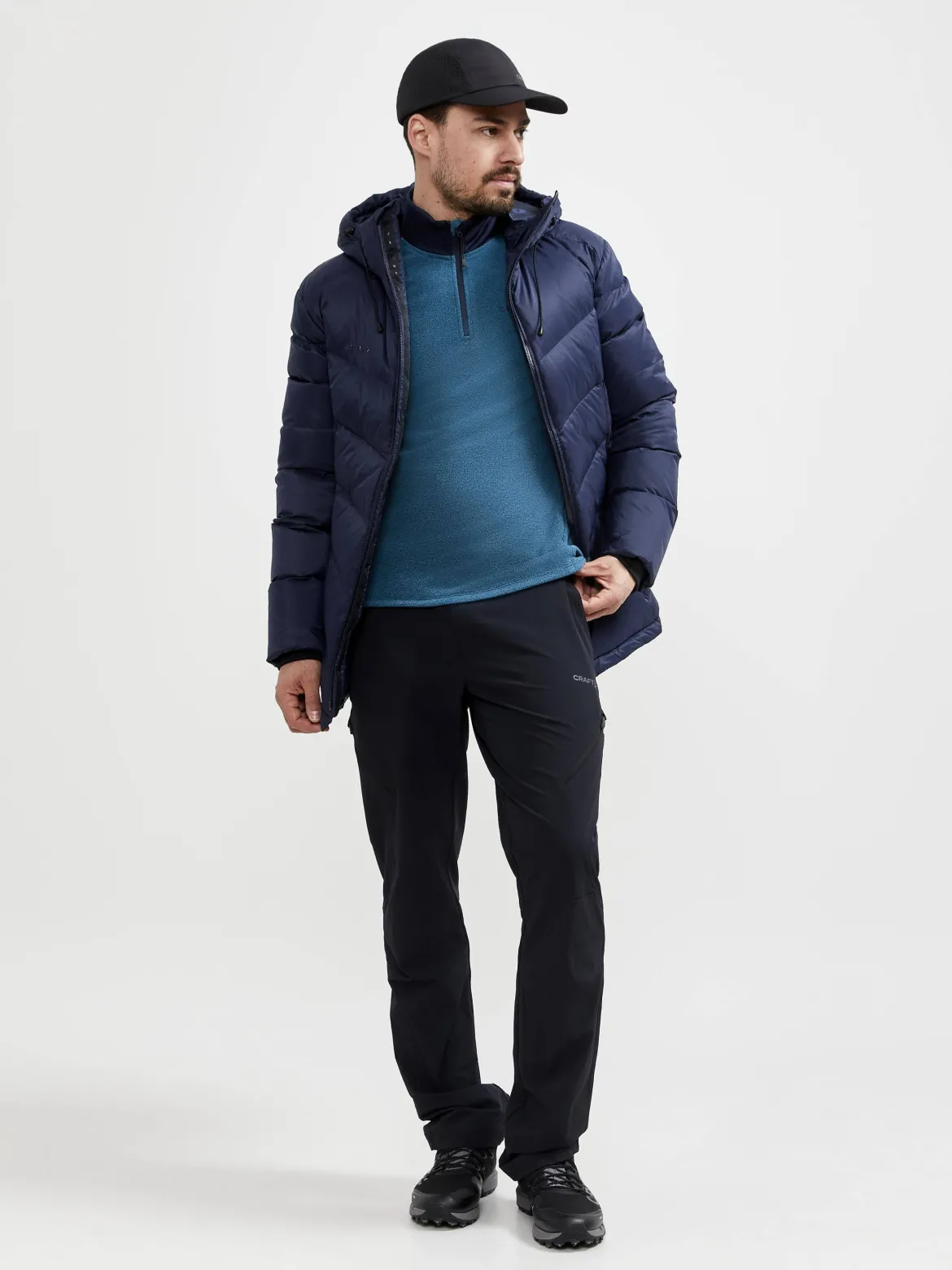 Men's Core Edge Thermal Midlayer - UNIVERSE/BLAZE
