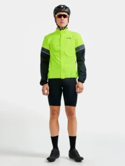 Men's Core Endur Hydro Cycling Jacket - Flumino/Black