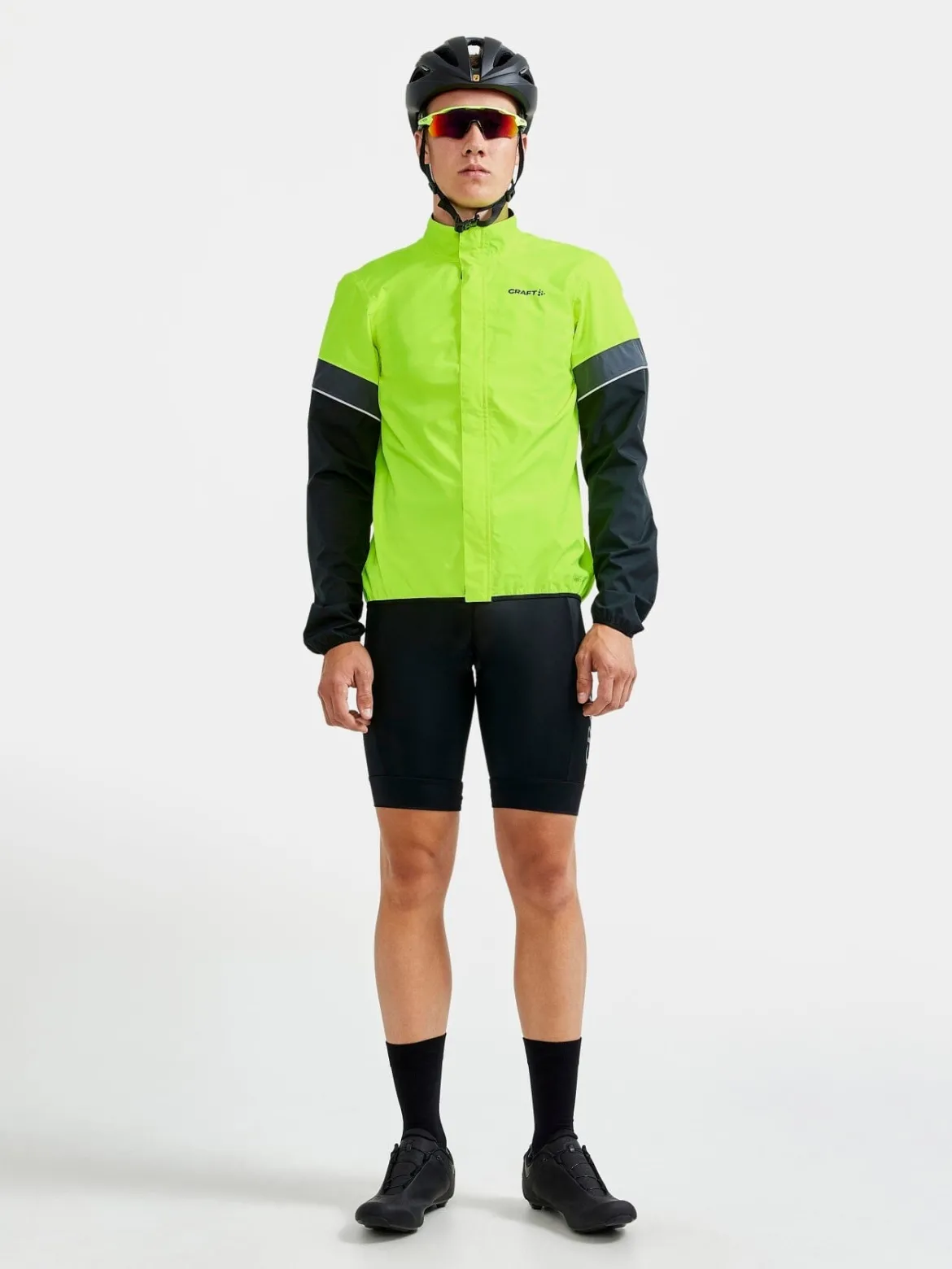 Men's Core Endur Hydro Cycling Jacket - Flumino/Black