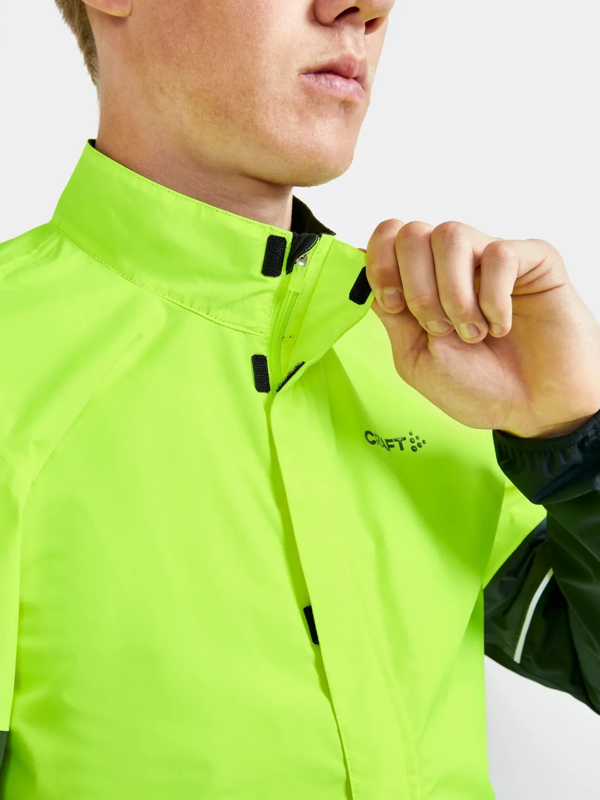 Men's Core Endur Hydro Cycling Jacket - Flumino/Black