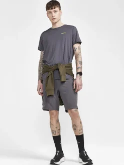Men's Core Essence Short Sleeve Tee - GRANITE