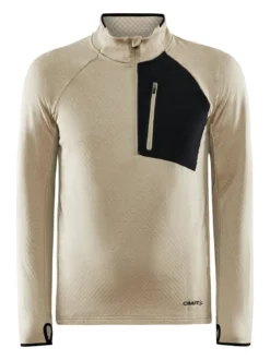 Men's Core Trim Thermal Midlayer - CROCK-MELANGE