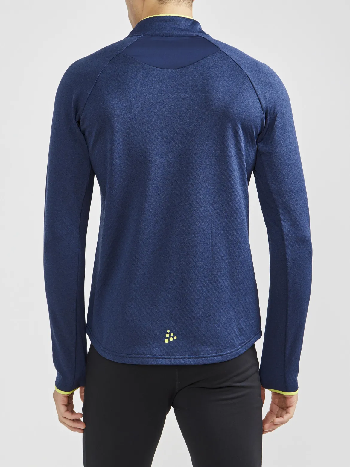 Men's Core Trim Thermal Midlayer - BLAZE MELANGE