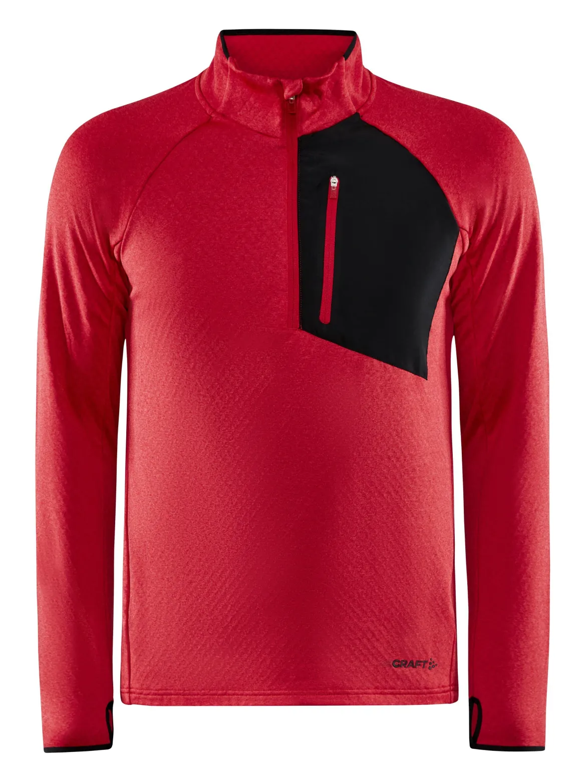 Men's Core Trim Thermal Midlayer - LYCHEE-MELANGE