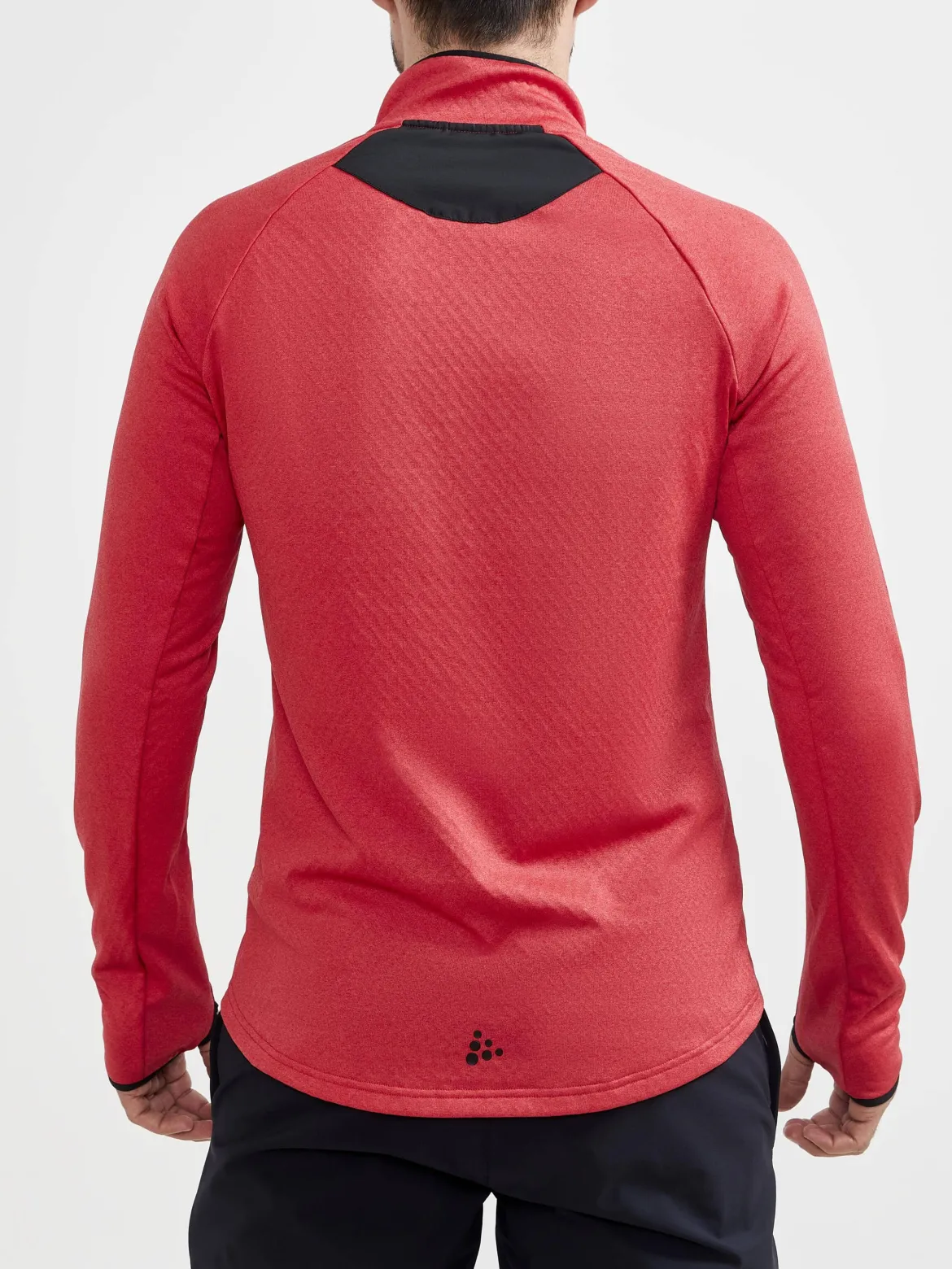 Men's Core Trim Thermal Midlayer - LYCHEE-MELANGE