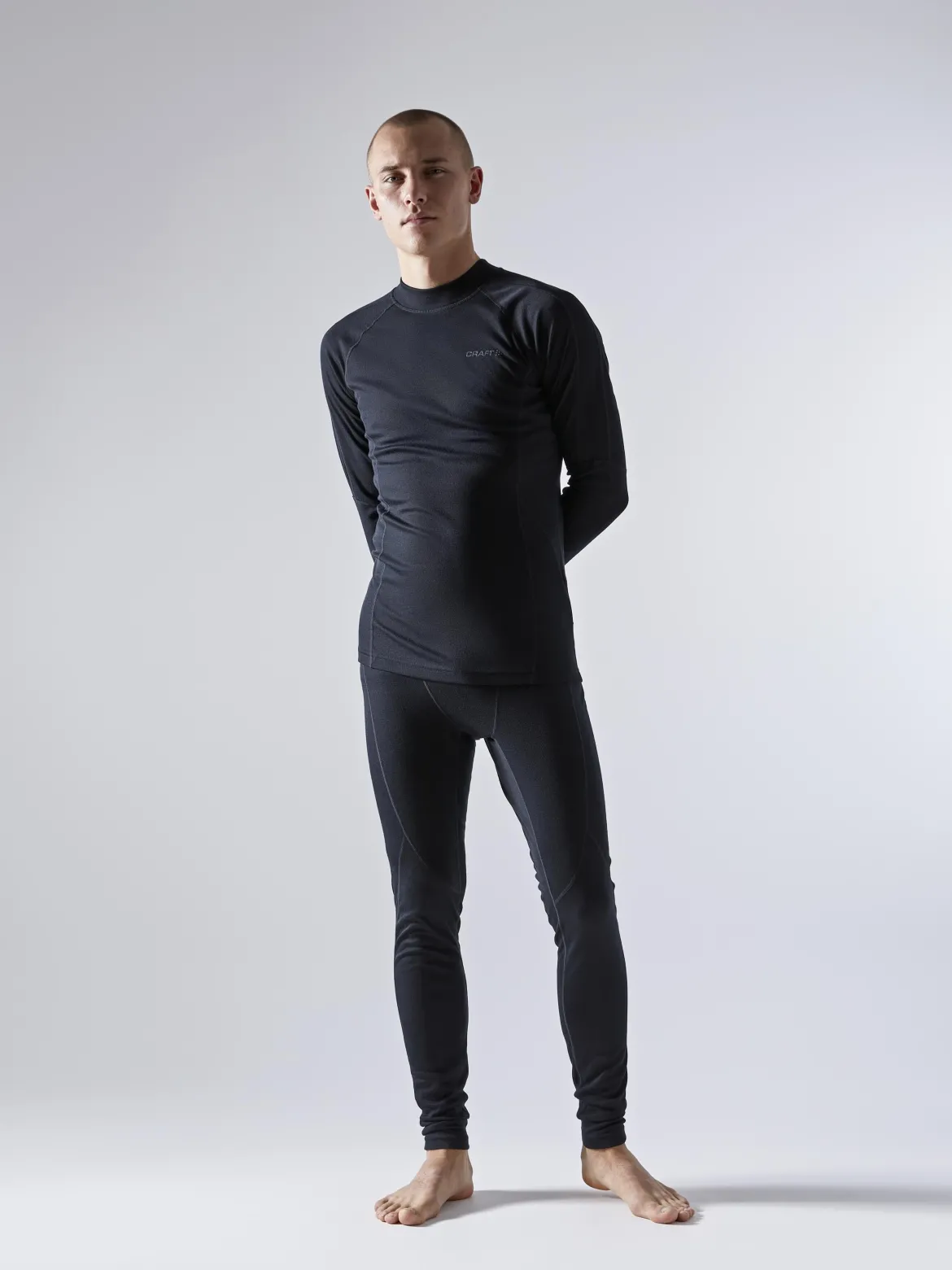 Men's Core Warm Baselayer Set - Black