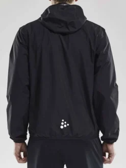 Men's Craft Jacket Rain - BLACK