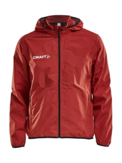 Men's Craft Jacket Rain - BRIGHT RED