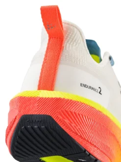 Men's Endurance 2 Running Shoe - Ash White/Shock