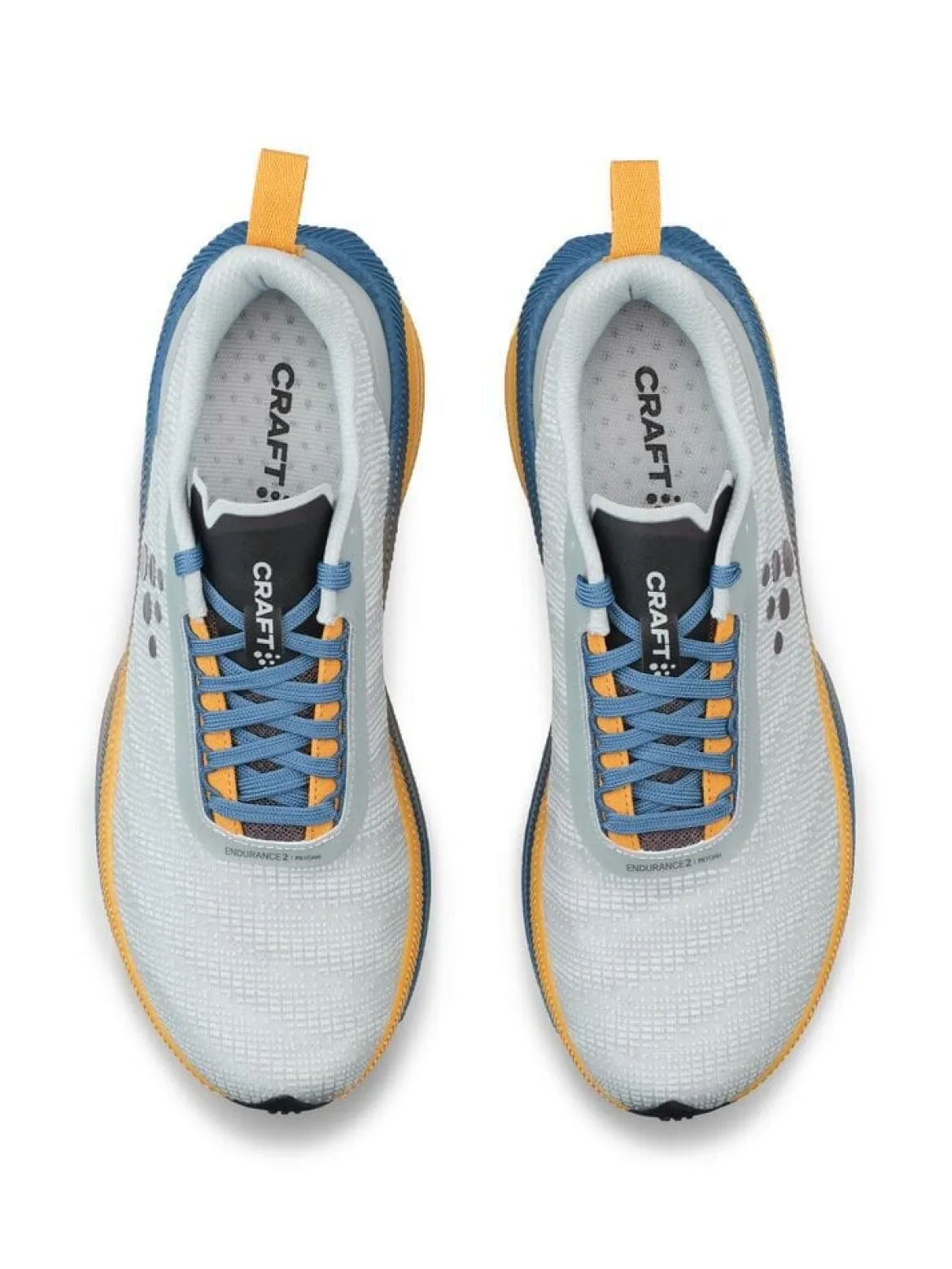 Men's Endurance 2 Running Shoe - Platinum/Sour
