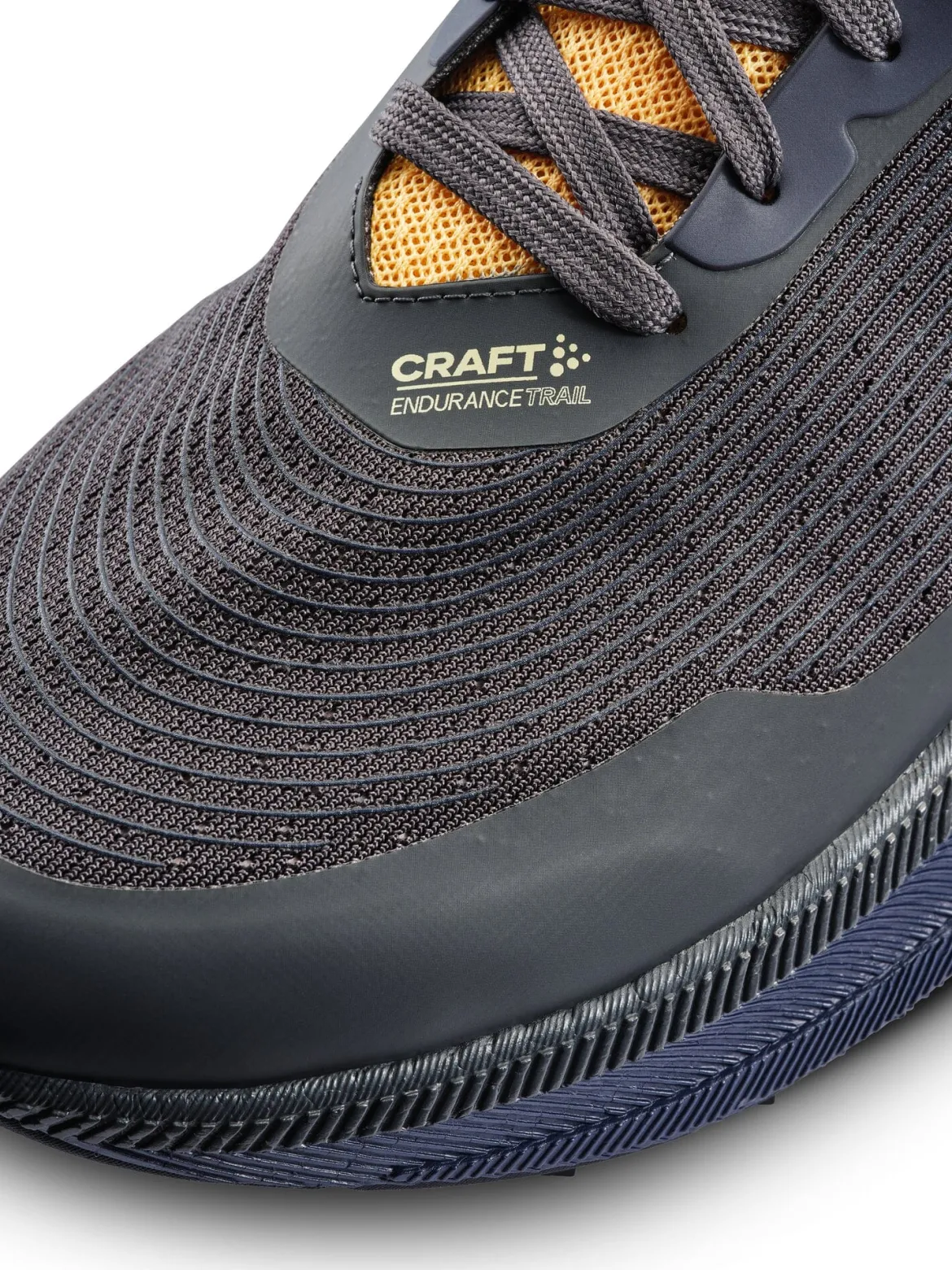Men's Endurance Trail Running Shoe - ASPHALT/DK NAVY