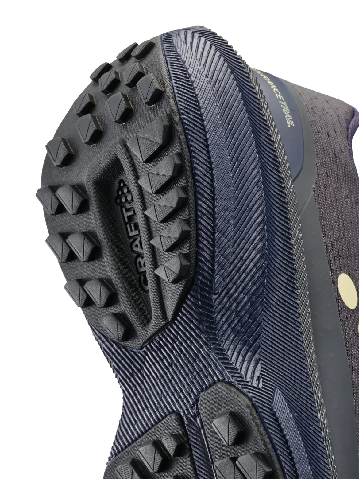 Men's Endurance Trail Running Shoe - ASPHALT/DK NAVY