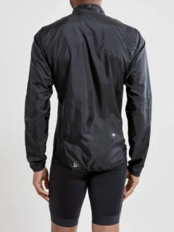 Men's Essence Light Wind Cycling Jacket - Black