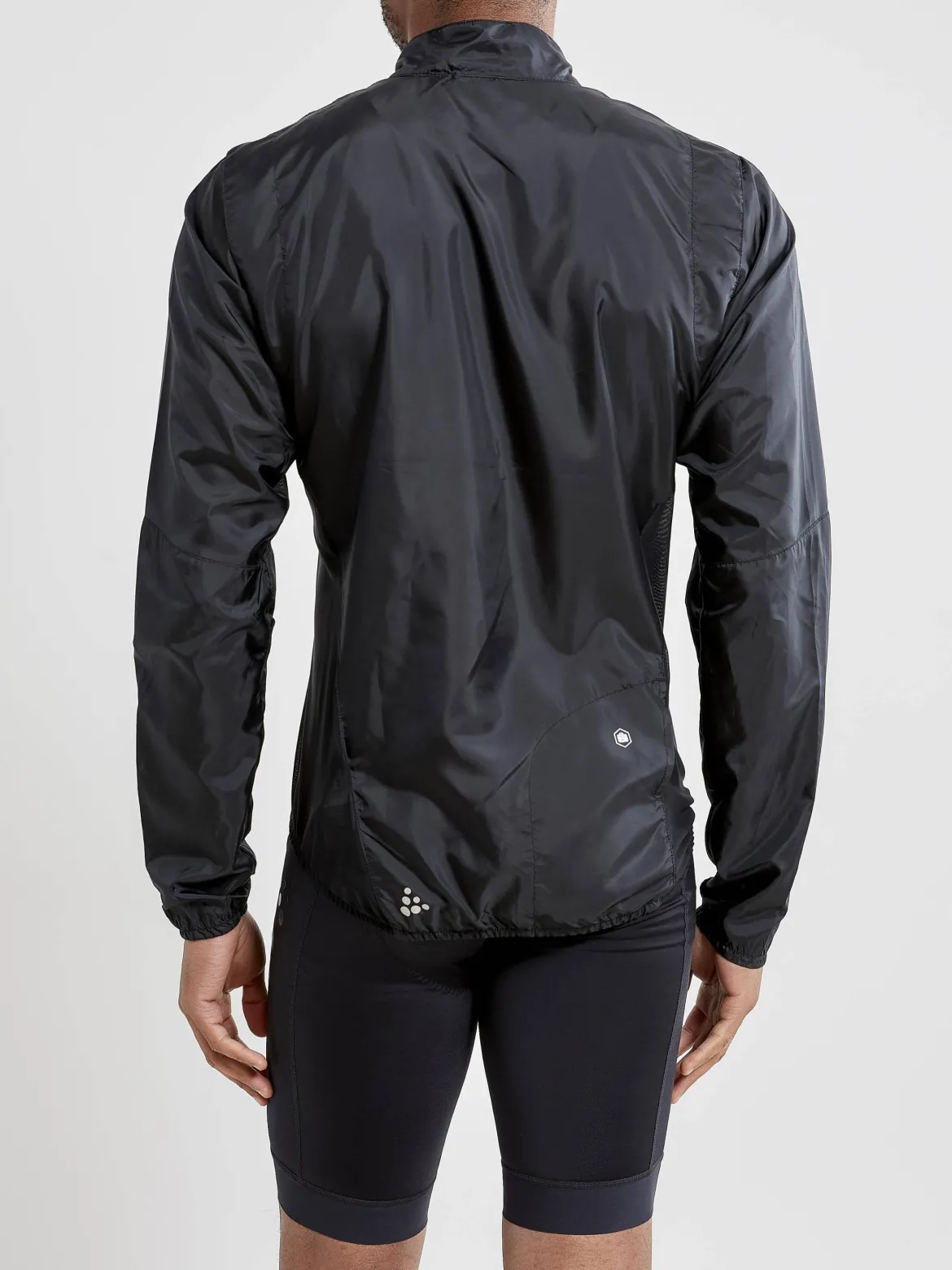 Men's Essence Light Wind Cycling Jacket - Black
