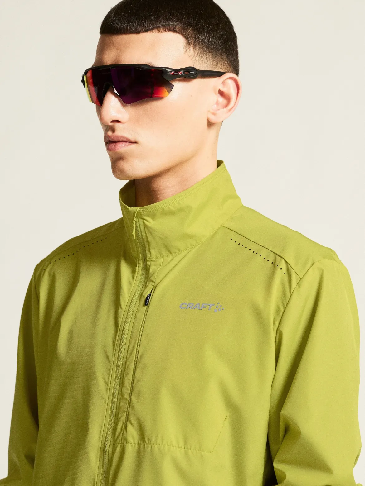 Men's Essence Wind Jacket 2 - PEAR