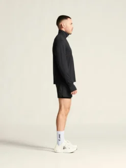 Men's Flow HZ LS - Black Melange