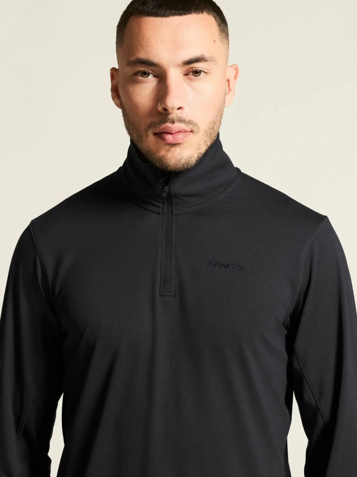 Men's Flow HZ LS - Black Melange