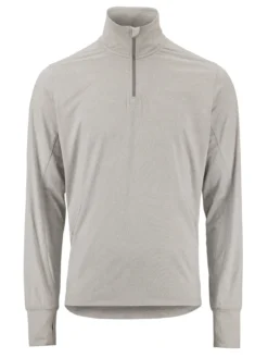 Men's Flow HZ LS - Grey Melange