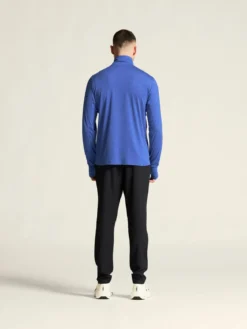Men's Flow HZ LS - INK BLUE/MELANGE